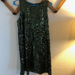 Green Sequin Dess - Medium